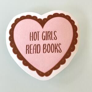 5/$10 Waterproof New Vinyl Sticker Decal Hot Girls Read Books